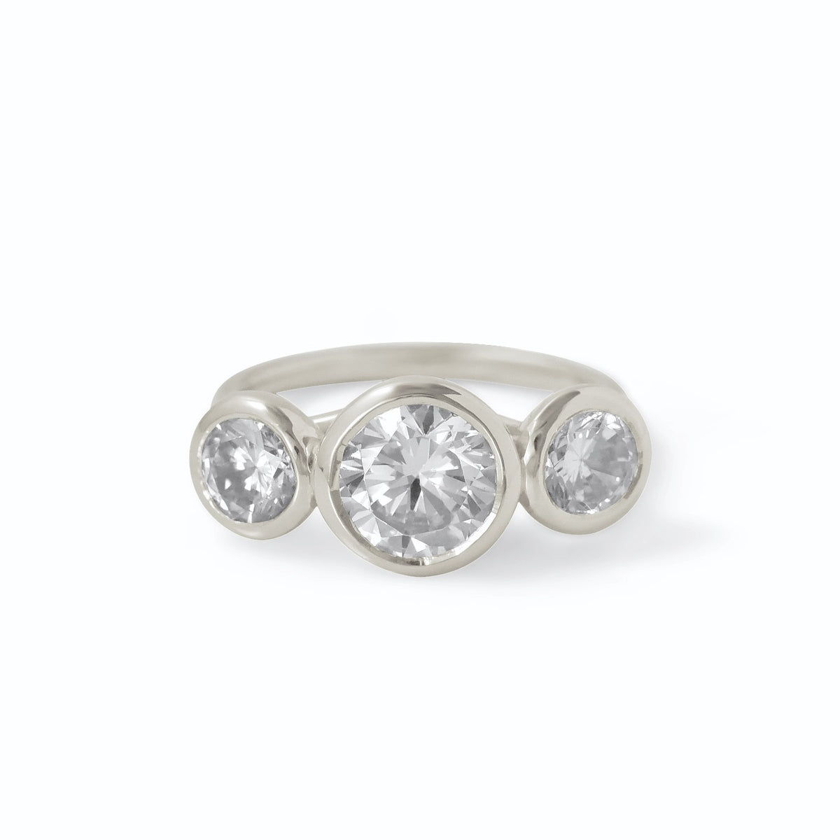 BELGRAVE in PLATINUM - London Rocks Jewellery - Rings
