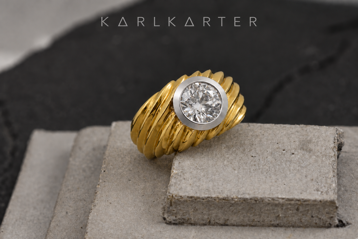 Jewelry image from page: OUR FOUNDER KARL KARTER