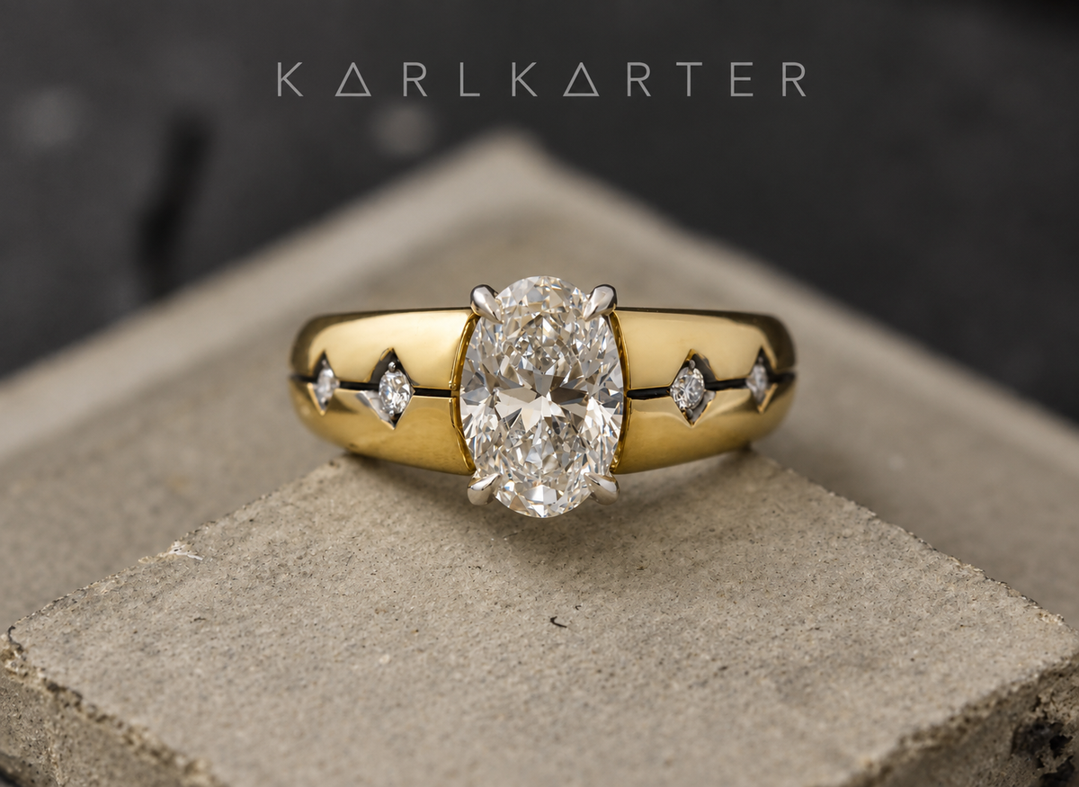 Jewelry image from page: OUR FOUNDER KARL KARTER