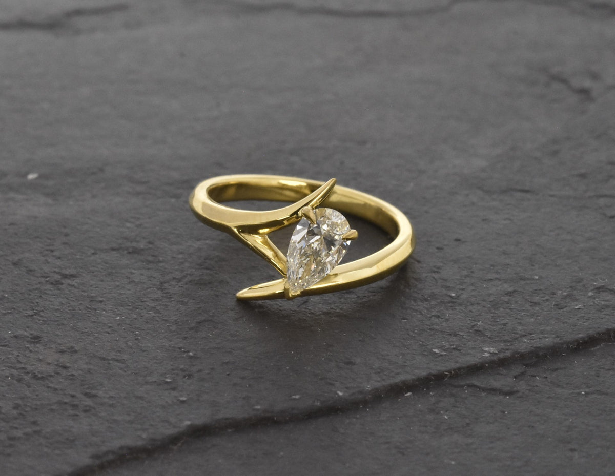 NODE PEAR - London Rocks Jewellery - Rings