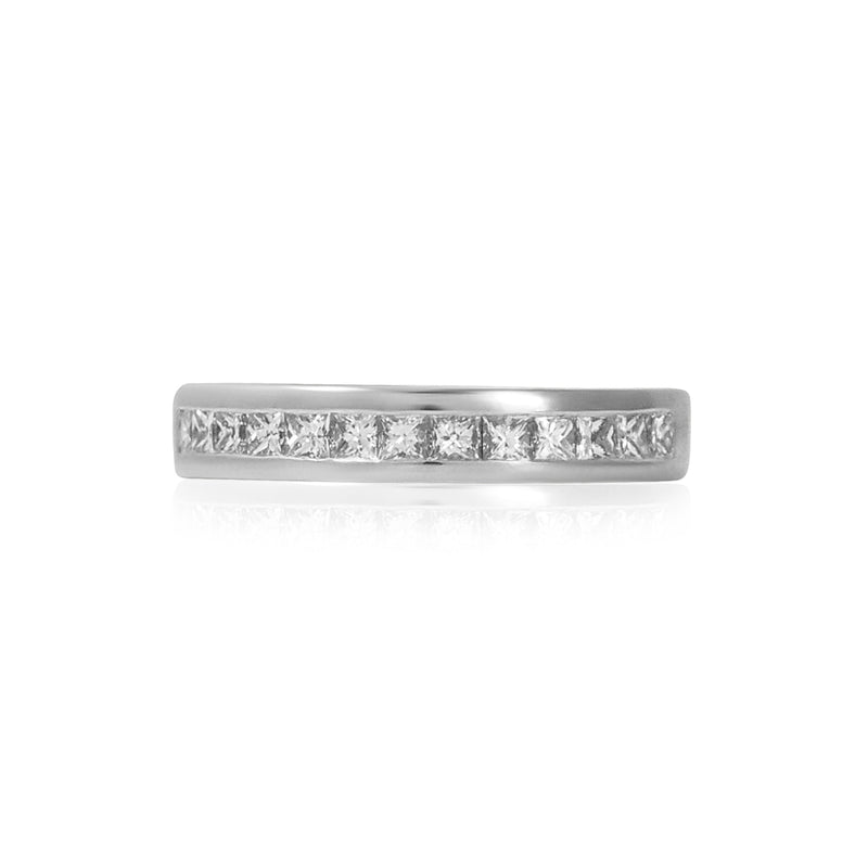 PRINCESS CUT,LAB-GROWN HALF ETERNITY - London Rocks Jewellery -