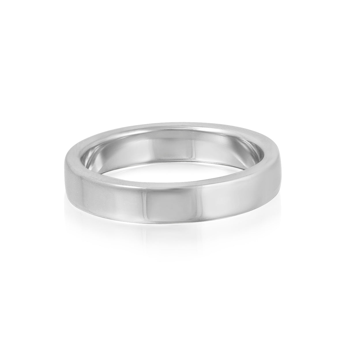 4MM FLAT (Heavy) - London Rocks Jewellery - Rings