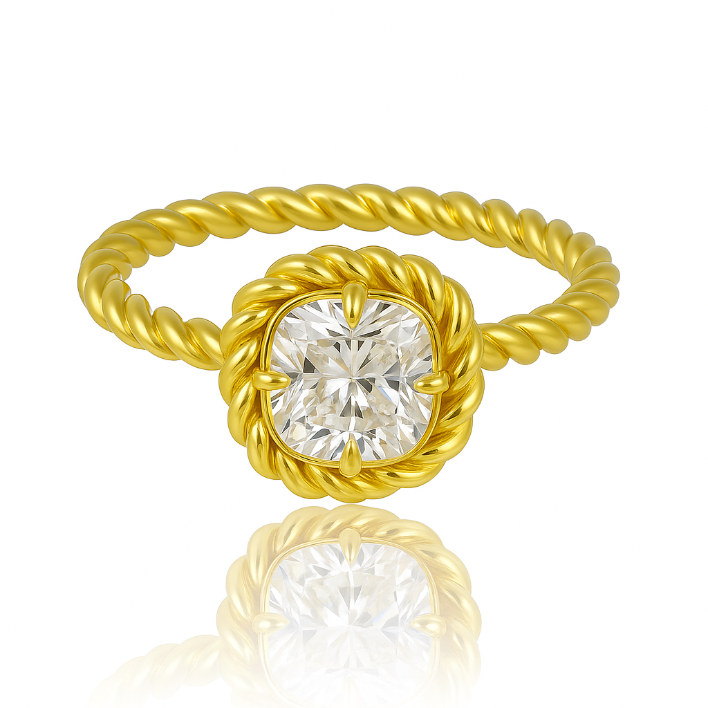 CHILTERN CUSHION - London Rocks Jewellery - Rings