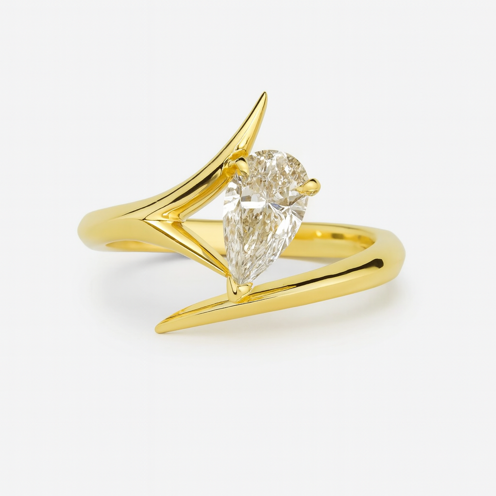NODE PEAR - London Rocks Jewellery - Rings