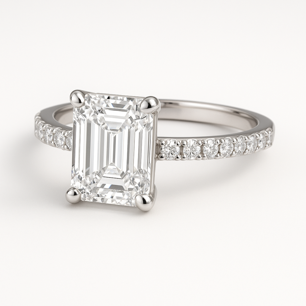 OXFORD EMERALD-CUT - London Rocks Jewellery - Rings