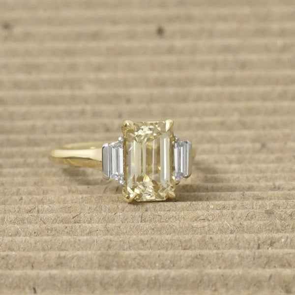Bespoke Sapphire 3 stone - London Rocks Jewellery