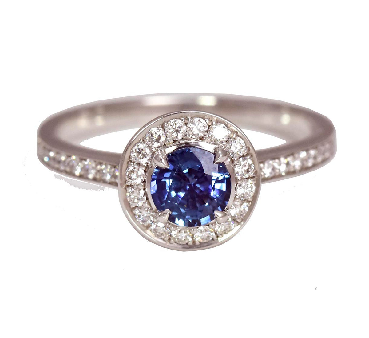 SAPPHIRE HALO - London Rocks Jewellery - Rings
