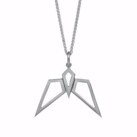 Silver Condor Pendant-Necklaces-London Rocks Jewellery