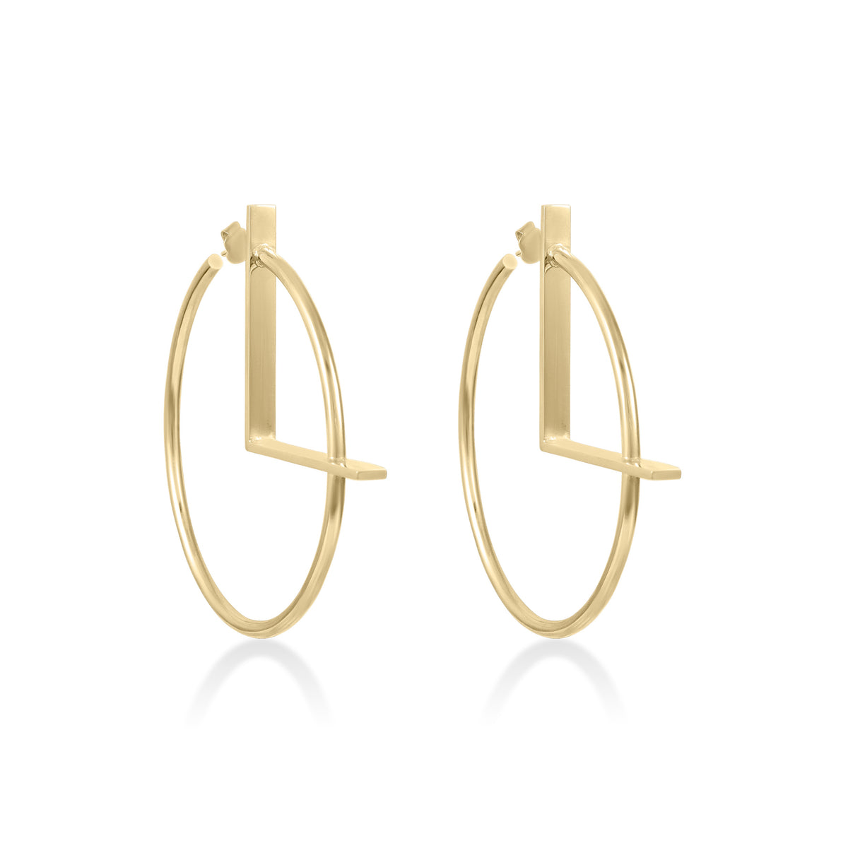 Karl Karter, Hoops - London Rocks Jewellery - Earrings