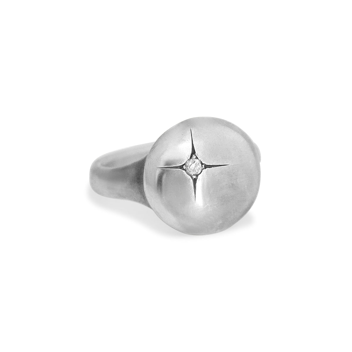 Interstellar Single Diamond Ring - London Rocks Jewellery - Rings