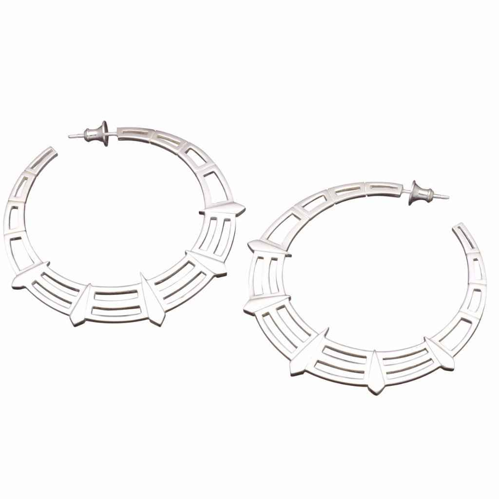 Silver Liberty Hoops - London Rocks Jewellery