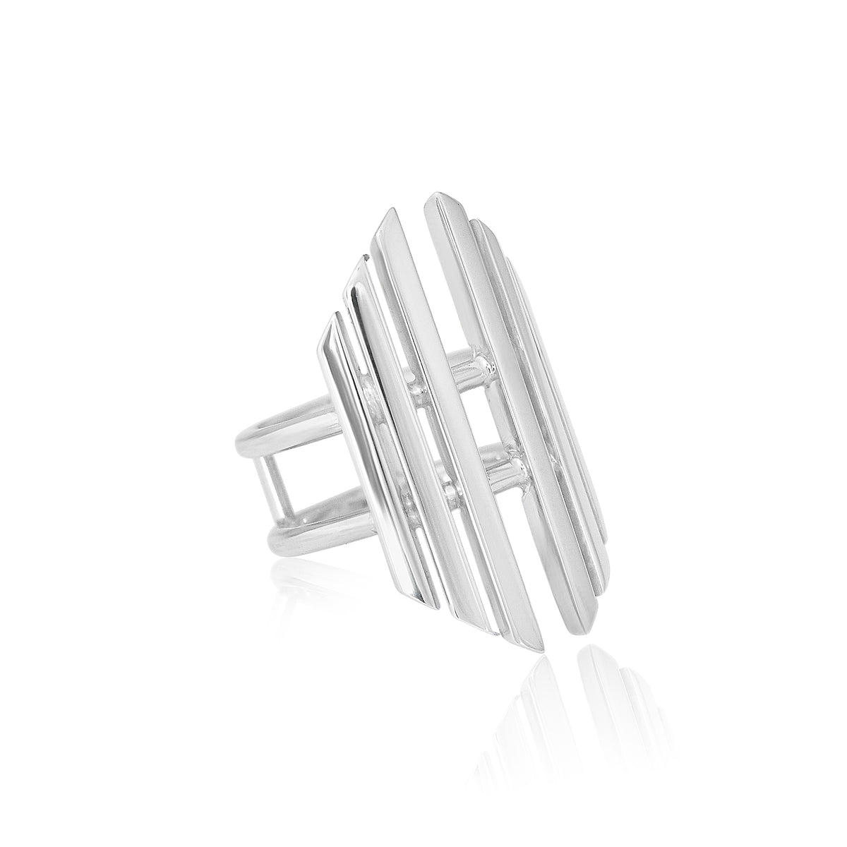 Blade Constructivist Ring - London Rocks Jewellery -