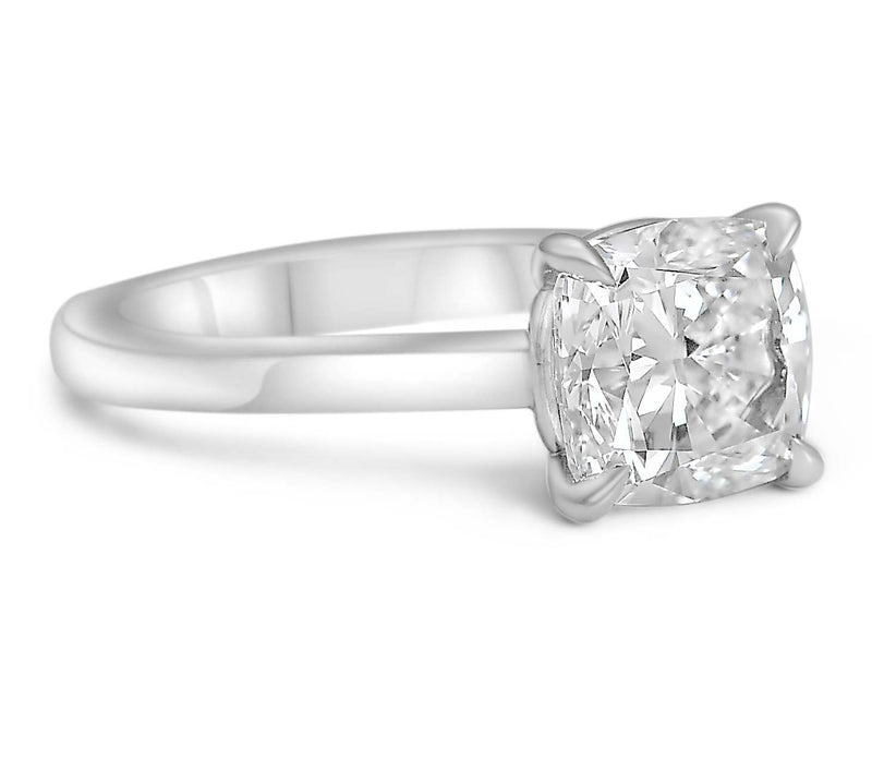 Cushion Solitaire - London Rocks Jewellery - Rings