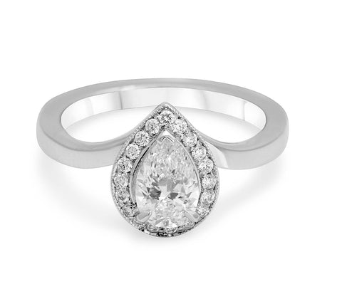 Tiara, Halo Diamond Ring