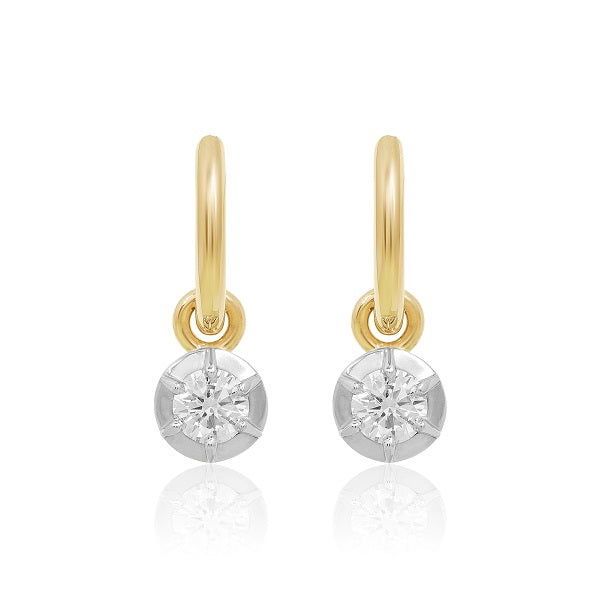 Detachable Diamond Drops - London Rocks Jewellery - Earrings
