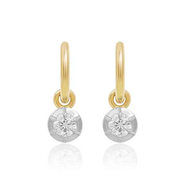 Detachable Diamond Drops - London Rocks Jewellery