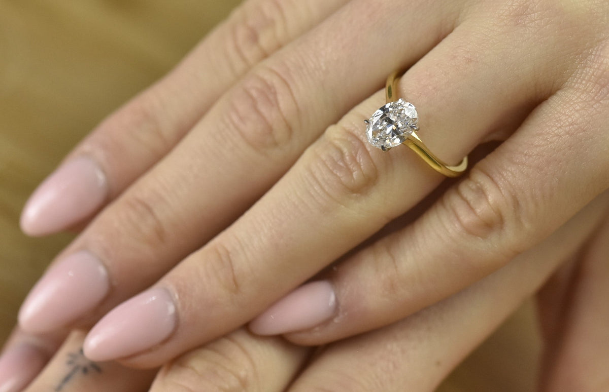 Oval-cut Diamonds - London Rocks Jewellery