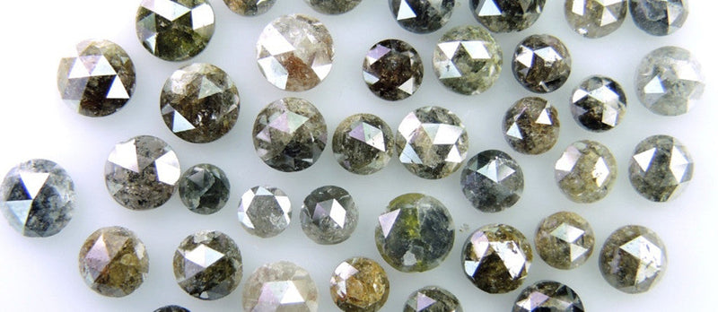 A guide to rose cut, grey natural diamonds - London Rocks Jewellery