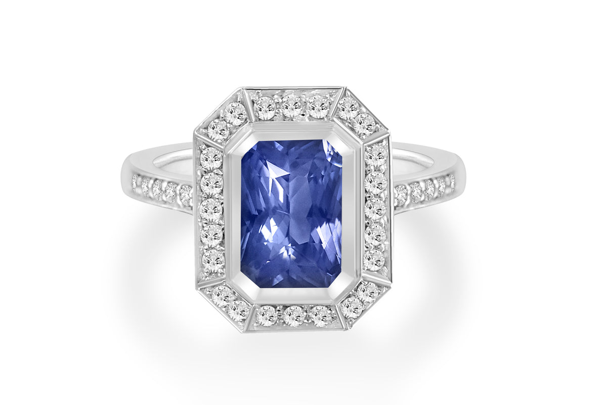 Jewelry image from page: Marylebone Sapphire