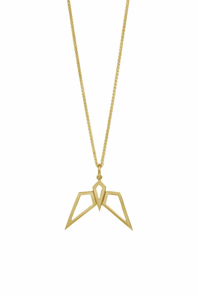 Gold Condor Pendant-Necklaces-London Rocks Jewellery