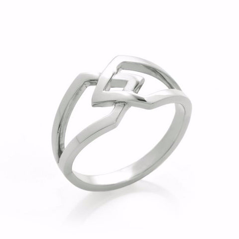 Silver Co-existence Ring-Rings-London Rocks Jewellery