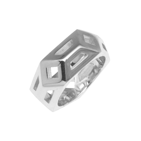 Silver Metric Ring-Rings-London Rocks Jewellery